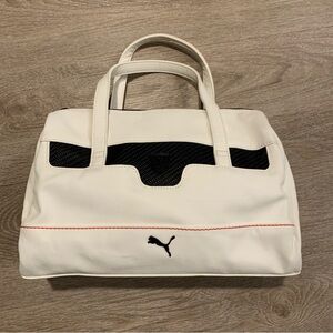 Puma x Ferrari White Handheld Bag